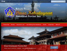 Tablet Screenshot of disbud.baliprov.go.id